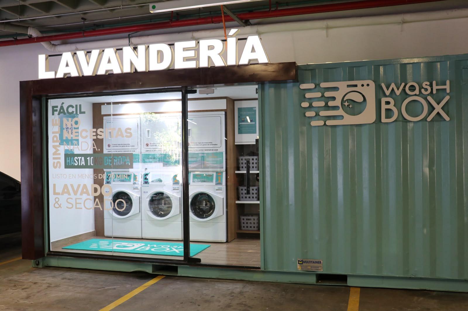 Local de WashBox en Century Plaza