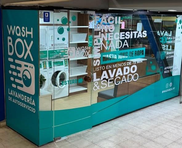 Local de WashBox en Mall Excelsior