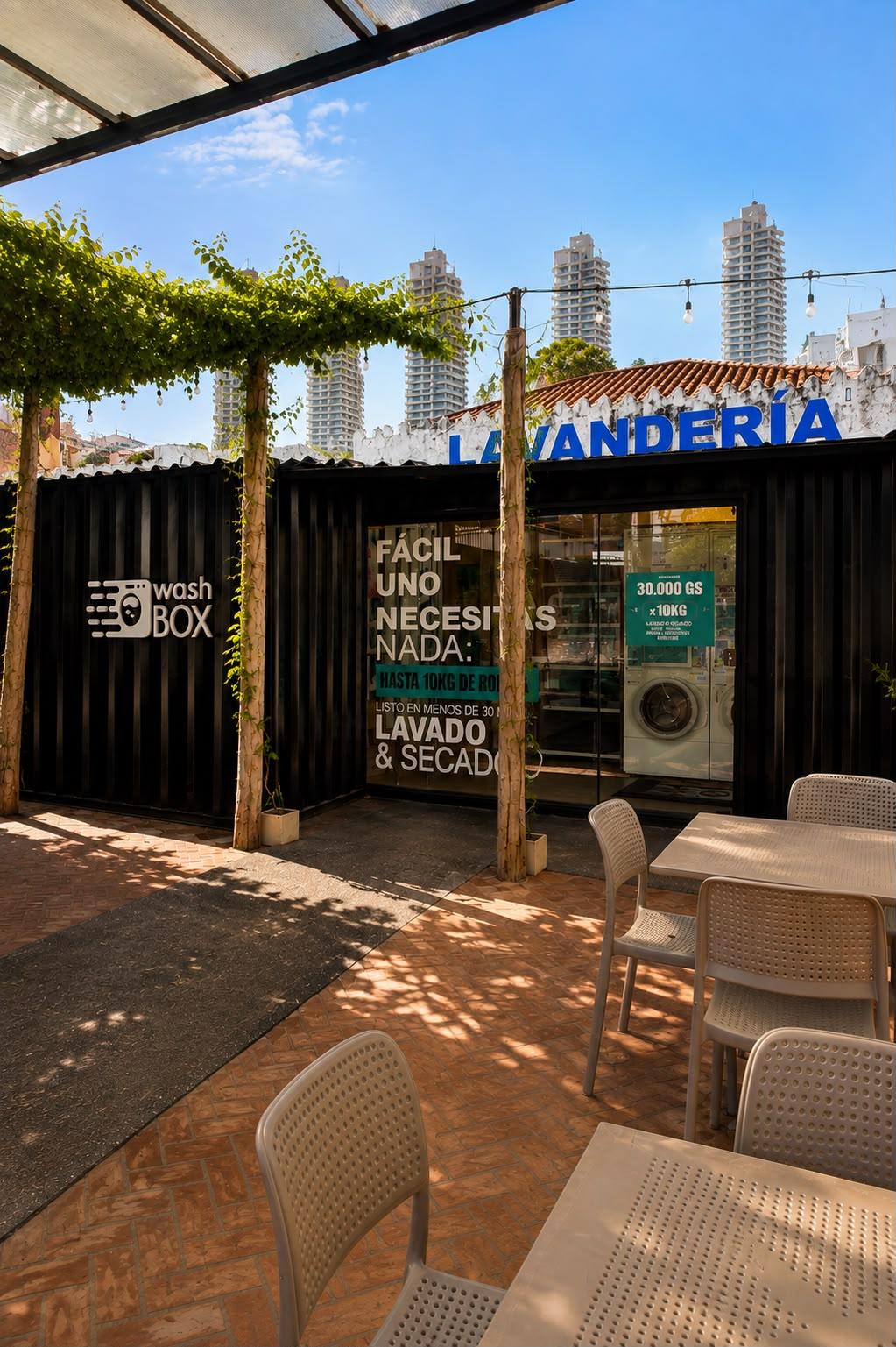 Local de WashBox en Plaza Nova